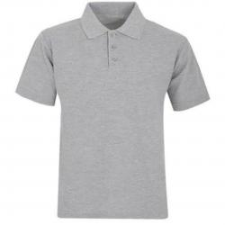 Chomba pique algodon AZUL/GRIS/BLANCO T.2 AL T.8